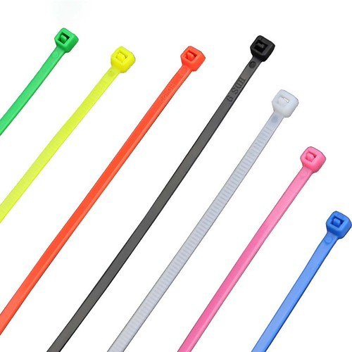 Nylon Cable Ties Zip Tie Cord Wire Straps 4x150mm Width 3.6mm White Black Blue - Picture 8 of 29