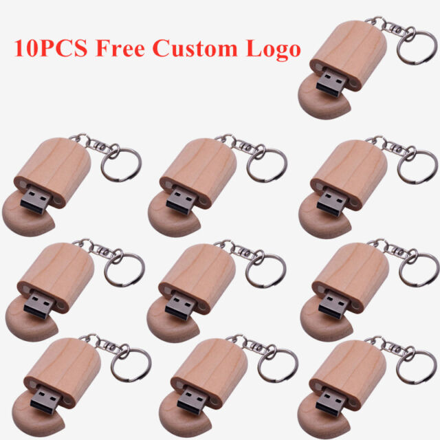 10 PCS USB Flash Drive Free Custom Logo 1GB 2GB Wood USB Stick 64GB 32GB + Chain 10 PCS USB Flash Drive Free Custom Logo 1GB 2GB Wood USB Stick 64GB 32GB + Chain