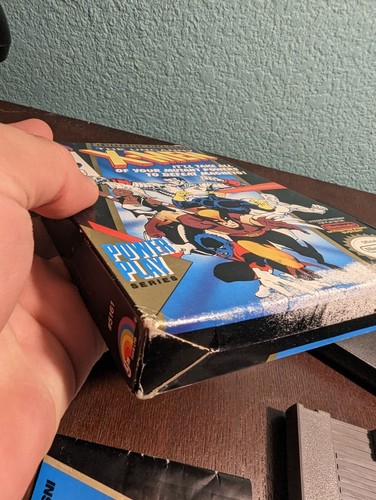 The Uncanny X-Men (Nintendo,1989) Complete Box, Game, Manual  - Picture 8 of 14