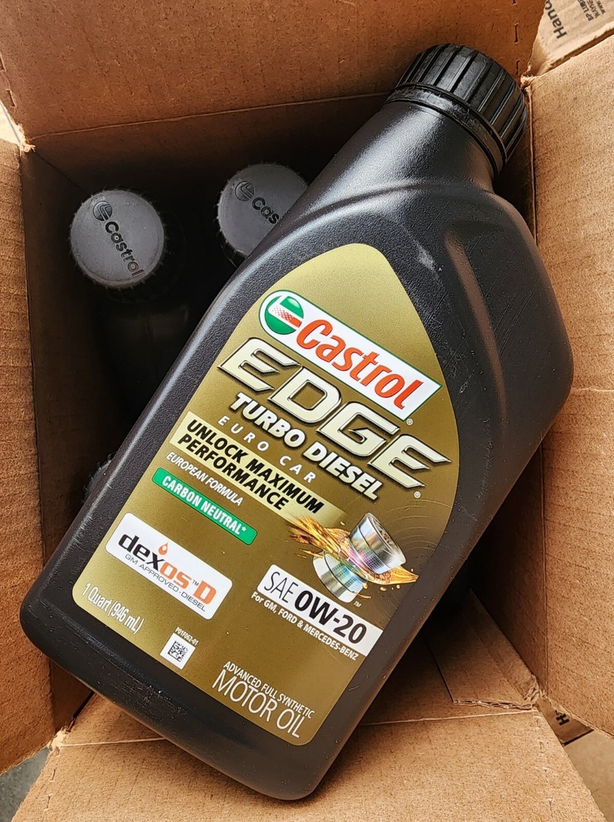 SYN 0W-20 F/ MERCEDES-BENZ APPROVAL MB229.71 6QT. CASTROL