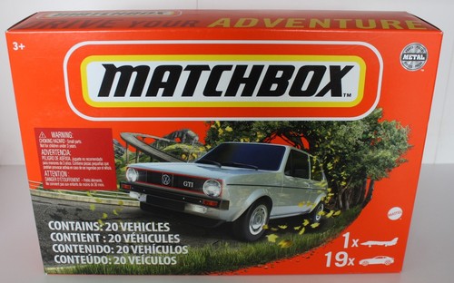 Mattel Matchbox Drive your adventure enthält 20 Fahrzeuge (B3)