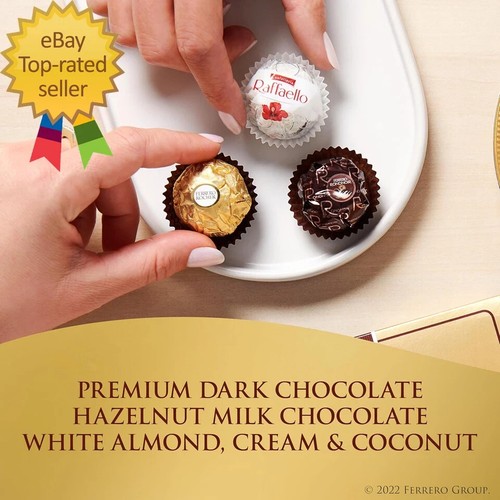 48 Count Premium Gourmet Assorted Hazelnut Milk Chocolate Dark Chocolate - Picture 4 of 9