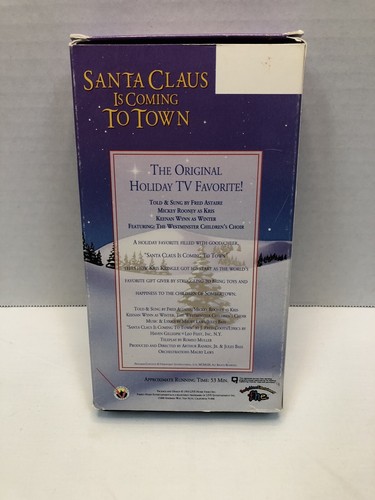 Santa Claus is Coming to Town Christmas Classics Series VHS (1993) - Imagen 2 de 5