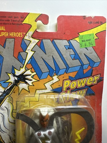 X-Men Storm 1993 Action Figure Vintage Power Glow Marvel Comics Toy Biz New - Picture 4 of 11