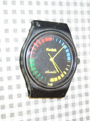 frammento di orologio da polso KODAK COLORWATCH Plastics Japan assembled  Korea | eBay