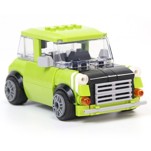 MOC Mr. Bean Oldtimer Modellbausteine Set 242 Teile Kinder Montage Steine - Bild 7 von 7