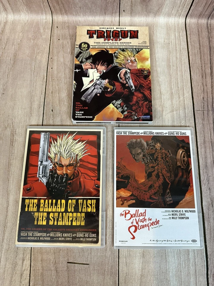 Trigun: The Complete Series Box Set Funimation Slip Cover Region 1 - Exc Cond - Image 3 of 4