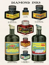 11126.Decor Poster.Vintage Interior wall art design.Victorian inks.Office supply