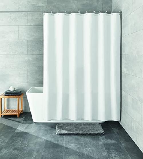 Kleine Wolke Kito 4937114305 - Tenda per doccia, 180 x 200 cm, colore: Bianco ca