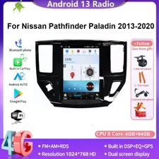 10.4" Tesla Android Car Radio Stereo For Nissan Pathfinder 2012-2020 GPS Navi