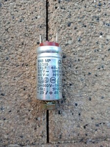 Kondensator 2,5uF MKP 2.5/500  1812031 1812030 Miele  Trockner Waschmaschine