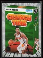 Devin Booker 2023-24 Donruss #11 Crunch Time Gold Press Proof SP