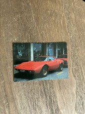 LANCIA STRATOS Super car card 3 Rare Japanese vintage F/S 85