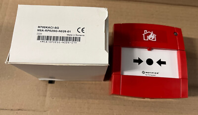 Notifier M700KACI-SG Addressable Call Point c/w Isolator M5A-RP02FSG-N026-01