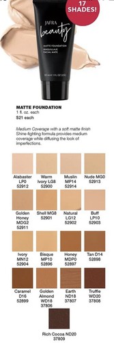 Jafra Matte Foundation Alabaster LP0 - Picture 5 of 6