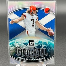 2021 Donruss Optic GLOBAL SILVER PRIZM JAMIE GILLAN GB-11 Browns