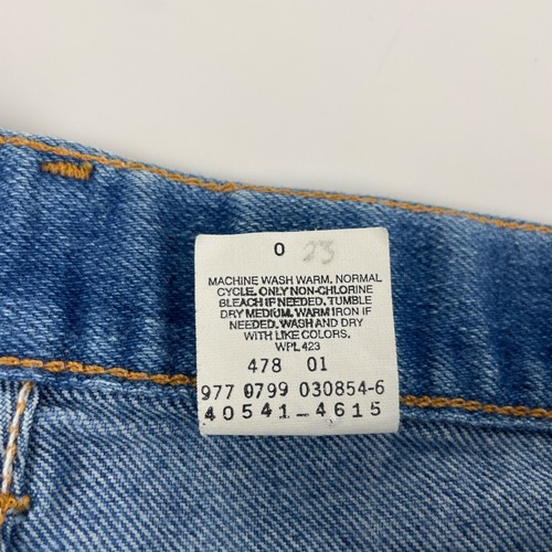 Vintage Levi’s Orange Tab Mens Sze 36x30 A Skosh More Room Action Stretch Jeans - Picture 7 of 11