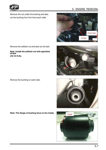 Manual de servicio Argo Xplorer XR500 | 2017 | XR XRT | CD O USB enviado por correo - Imagen 11 de 15