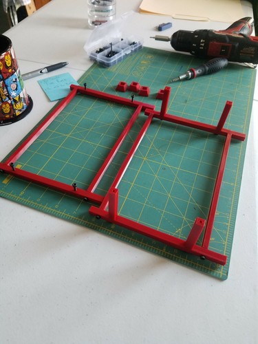 1/10 Scale RC Tire Rack Garage Wheel and Rim Storage 3D Printed Accessory - Picture 10 of 11