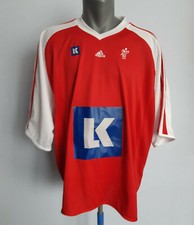 Denmark 2003 - 2004 Training Handball Jersey Adidas Red Shirt Size XL Retro DHF