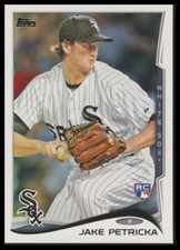 2014 Topps #612 Jake Petricka Chicago White Sox Rookie