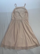 Lulus Dress Womens Small Light pink Mini Spaghetti Strap Dress Open back NWOT