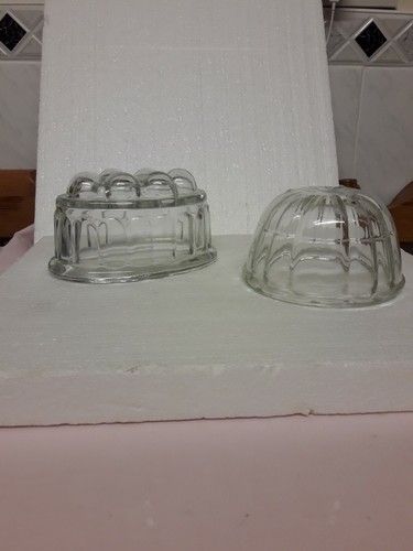 Glass jelly moulds - Picture 2 of 2