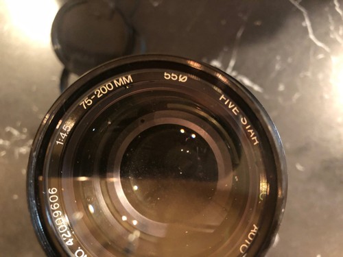 Minolta X-370 Camera with Case and 3 Extra Lenses and Filters - Picture 16 of 17