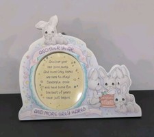 Precious Moments "Another Year  More Grey Hairs" Birthday 3.5"x4.5" Photo Frame