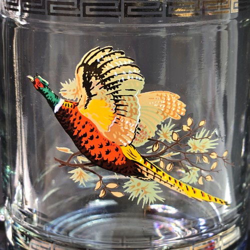 Vintage Princess House Pheasant Crystal Mug Beer Stein Tankard Wild Game - Picture 2 of 7