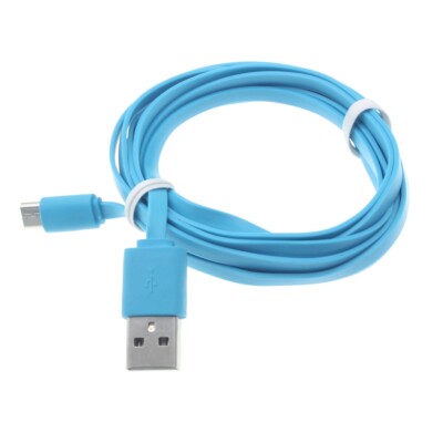 MicroUSB 6ft USB Cable Charger Cord Power for Cell Phones