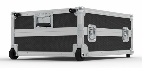 Apple Pro Bildschirm Xdr Flug Hülle Mit Zug Aus Griff & Räder - Bild 5 von 7