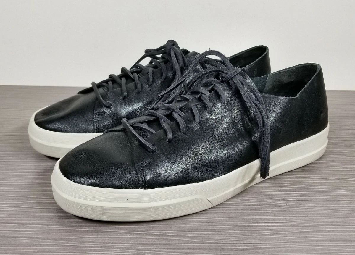Vince copeland leather sneakers discount