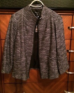 eileen fisher tweed jacket