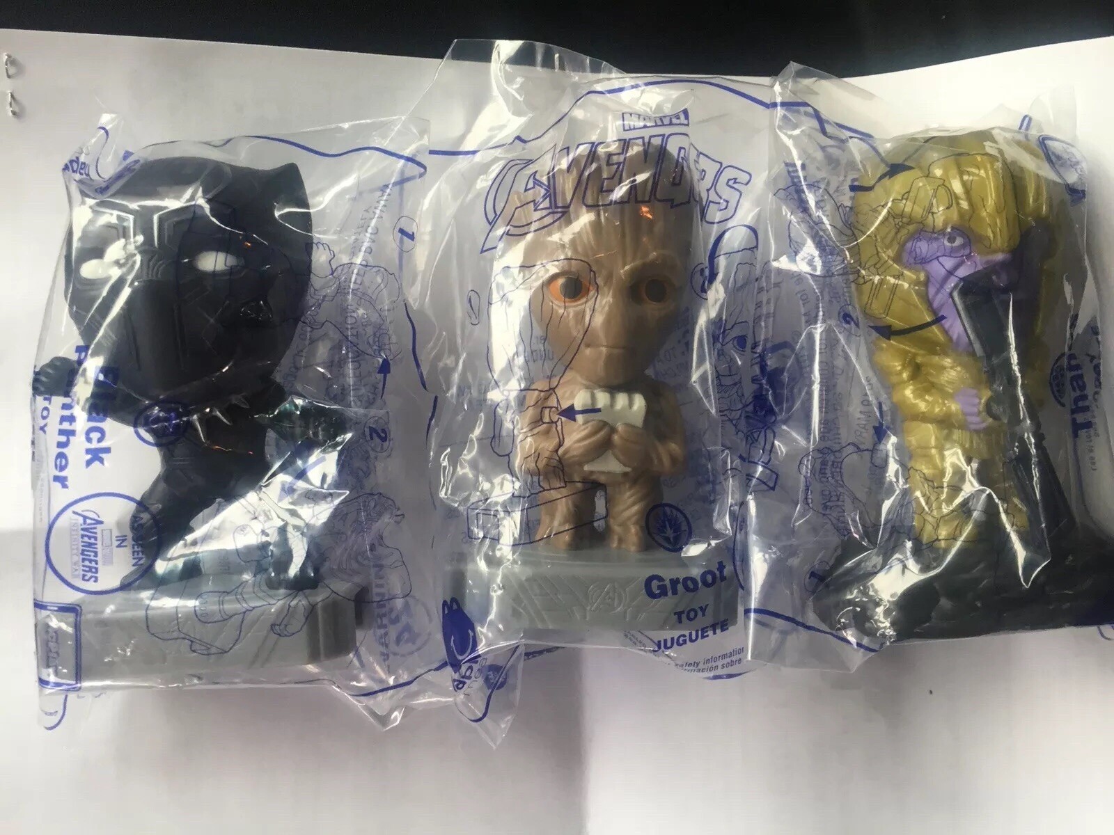 mcdonalds black panther toys