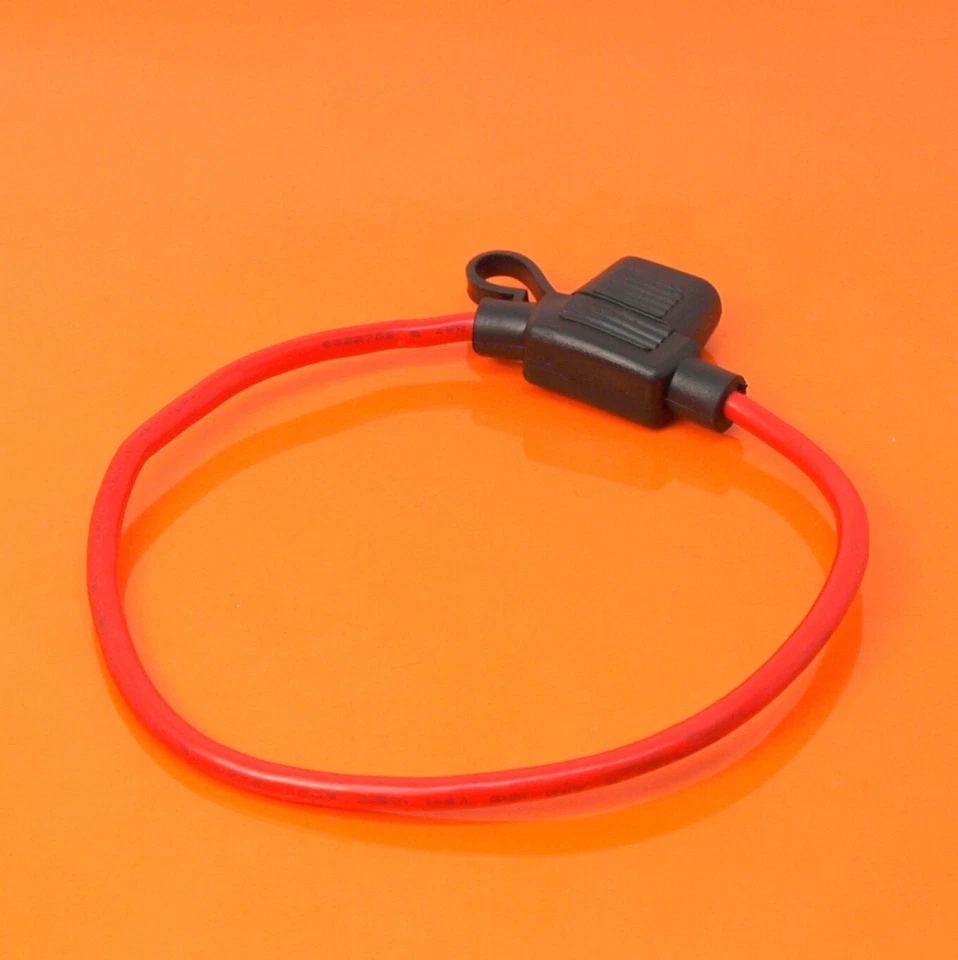 10 x Inline Fuse Holder to Accept 12V 30A Mini Blade Fuses Splash Proof Car Bike - Image 2 of 4