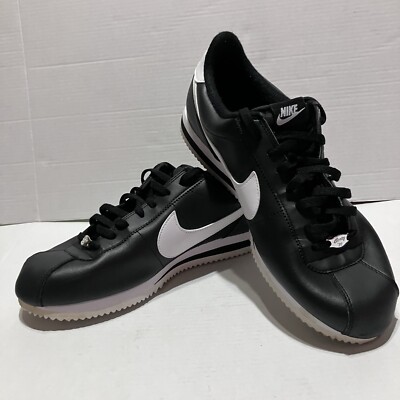 Nike Cortez '72 Men s Classic Black Size 13 Leather Sneakers Shoes