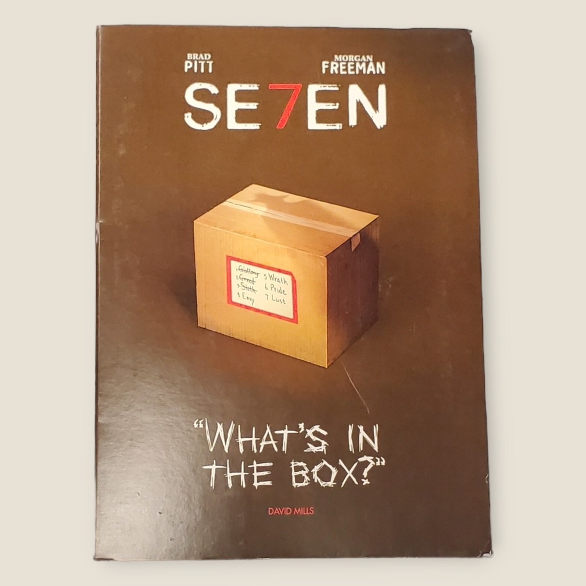 SE7EN in DVD, Featuring Brad Pitt & Morgan Freeman - Brand
