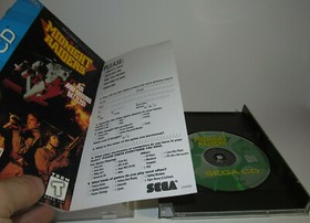Midnight Raiders (Sega CD, 1994) Complete CIB Game w/ Registration Card