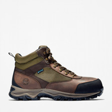 Timberland Mens Keele Ridge Steel Toe Waterproof Brown TB1A1Q80214
