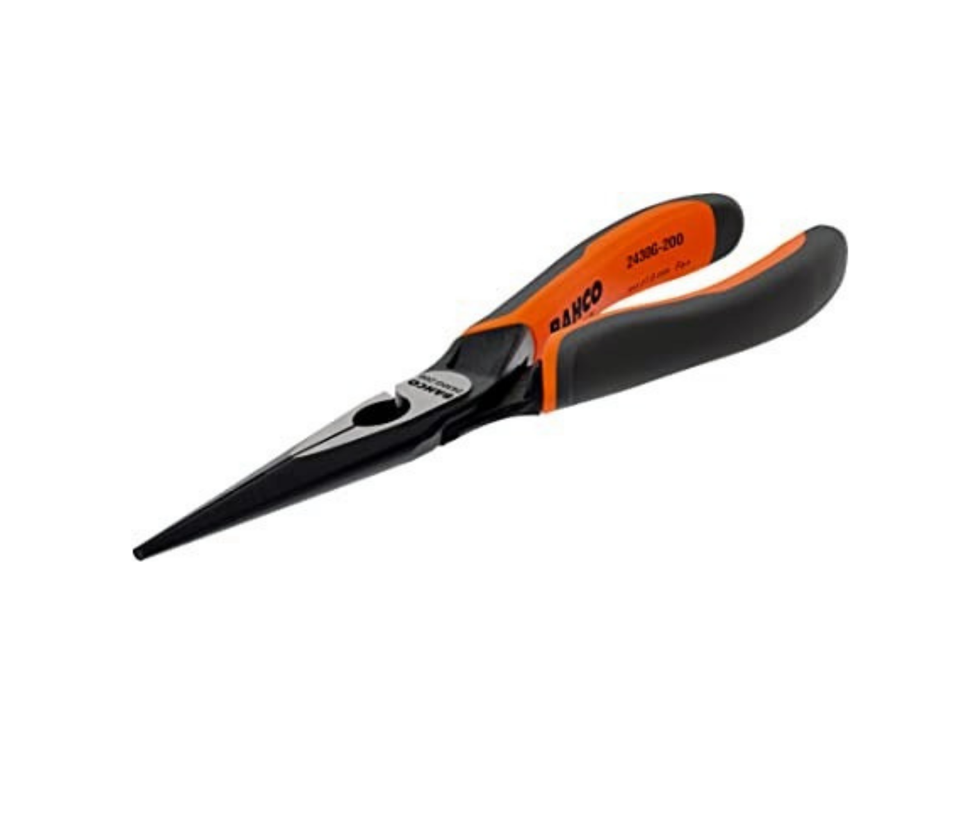 Bahco 2430G ERGO Snipe Nosed Pliers - Bacho 200mm Pliers