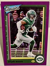 2022 Panini Classics - Timeless Tributes Purple #77 Elijah Moore /50