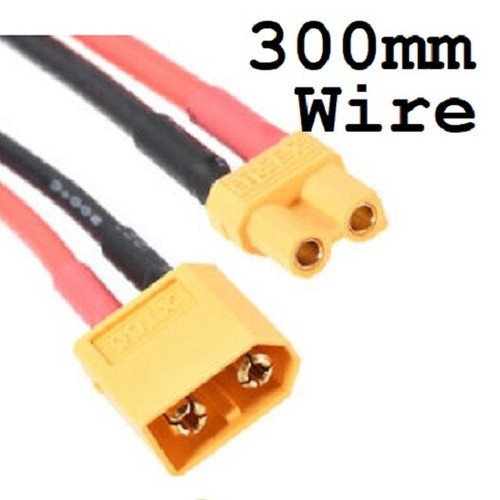 XT60 to XT30 Extension Wire Male Female 5cm-1 Metre Wire 14AWG 16AWG UK Seller - Picture 13 of 18