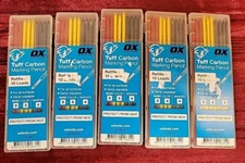 5X LOT OF OX Pro Basic Tuff Carbon Pencil Leads Refills OX-P503202 COLORED CHEAP