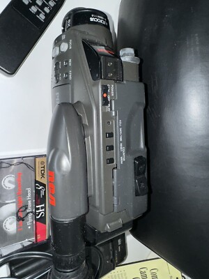稀少・非売品／RCAプロモーションLP・RCA Big New Wave '80 RCA PRO808A Pro8 8mm Video Cassette Camcorder Camera , Bag & More