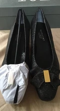 Mark Lemp Briann Black Sparkle Pumps Size 7.5 N New in Box (102)