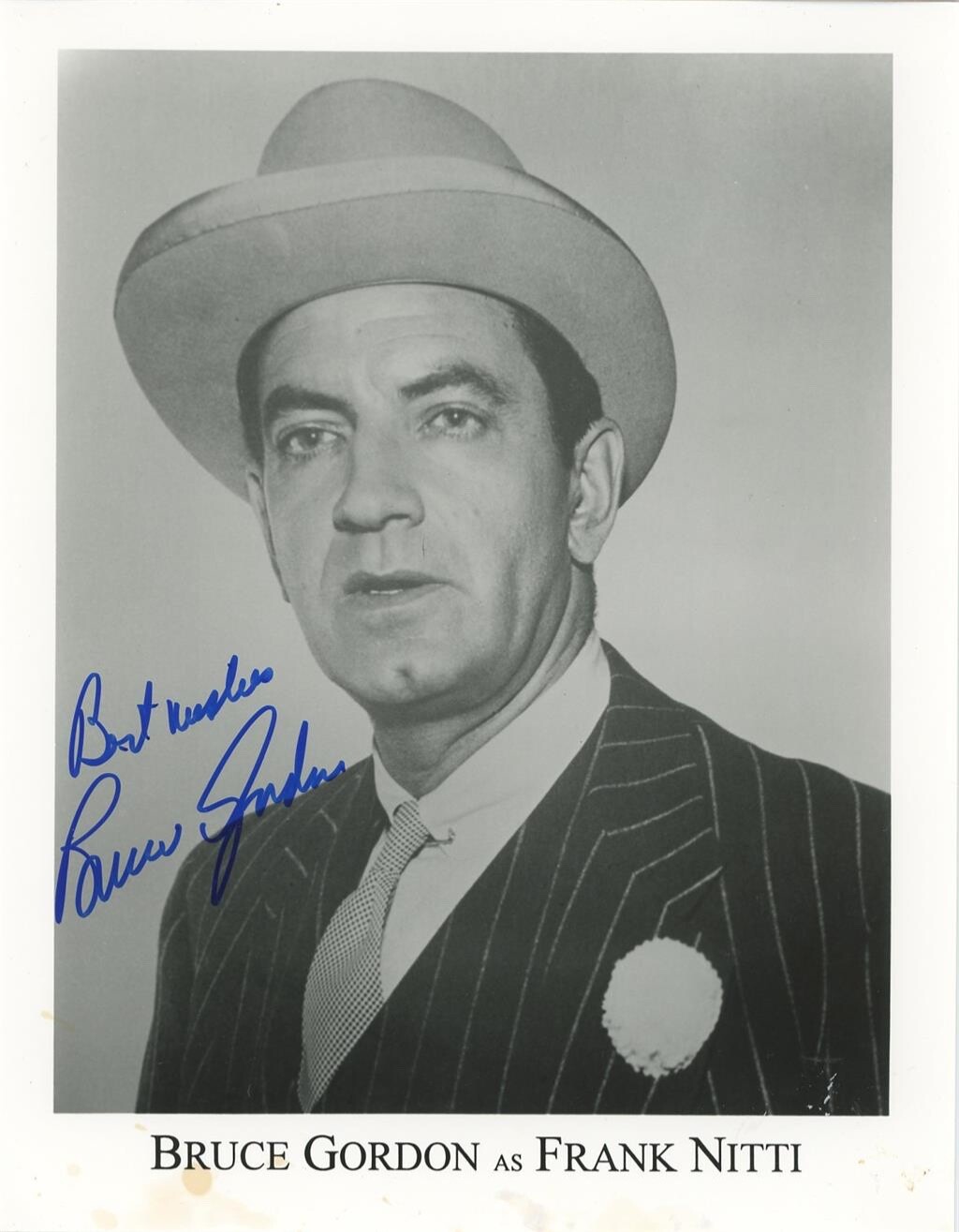 Bruce Gordon- Signed Photograph | eBay
