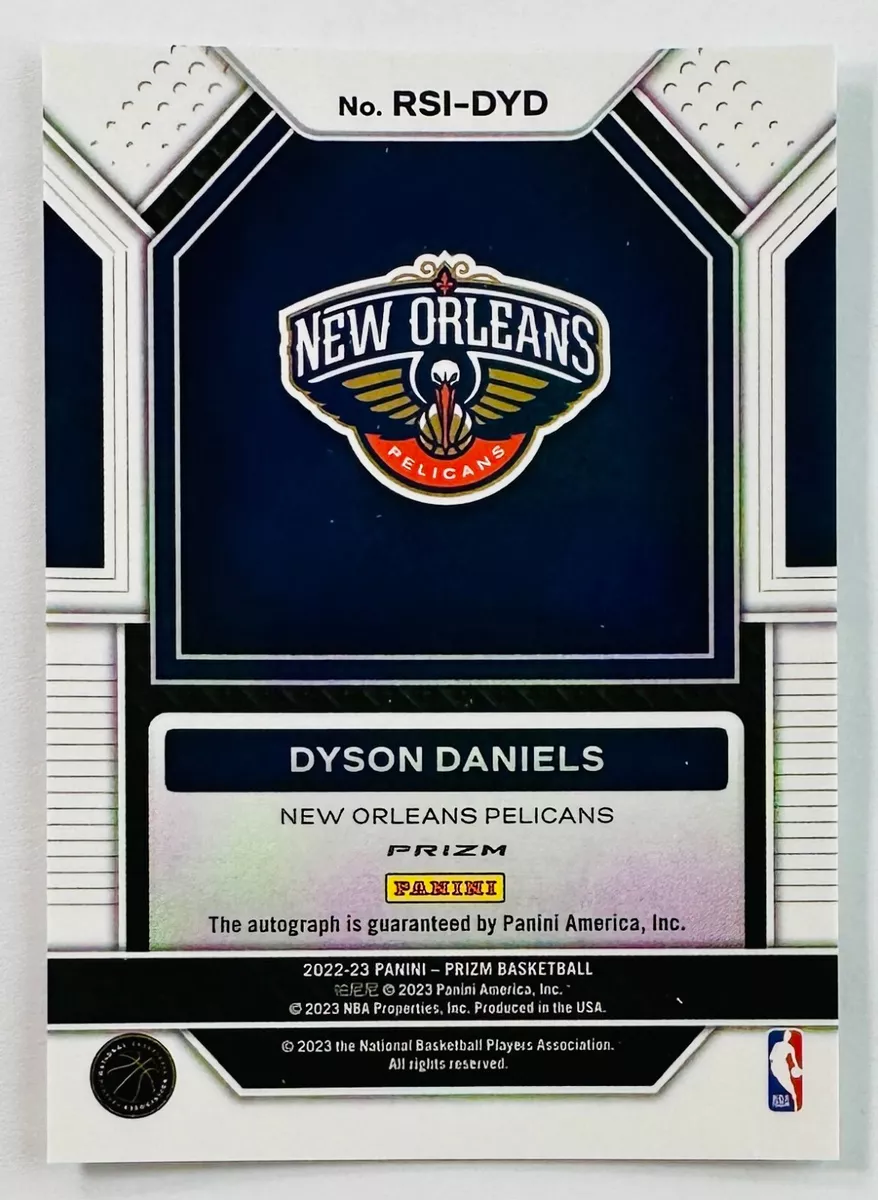 2022-23 Panini Prizm Sensational Signatures Dyson Daniels Silver Auto RC