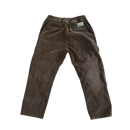 Butter Goods Kids Brown Baggy Corduroy Pants Skater Street Size Large - Picture 6 of 6