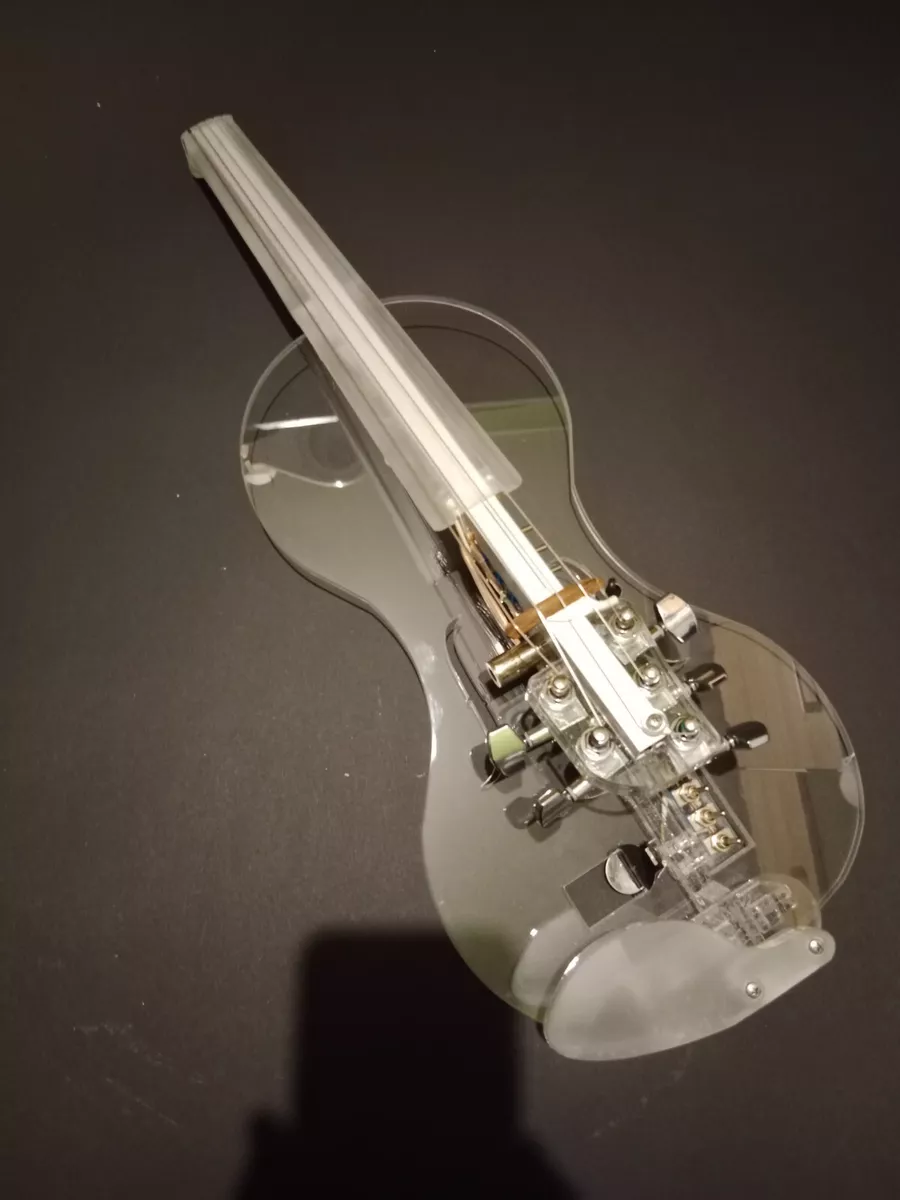 Acrylic violin cheap